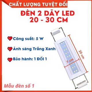 Bể cá mini + Lọc nước + Đèn led 30x17x17cm