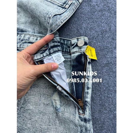 Yếm Jean bé gái RSQ tua rua