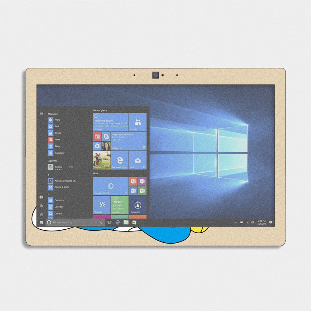 Miếng Dán Skin Laptop - Mẫu Doraemon / Có mẫu decal dán cho tất cả các hãng máy tính