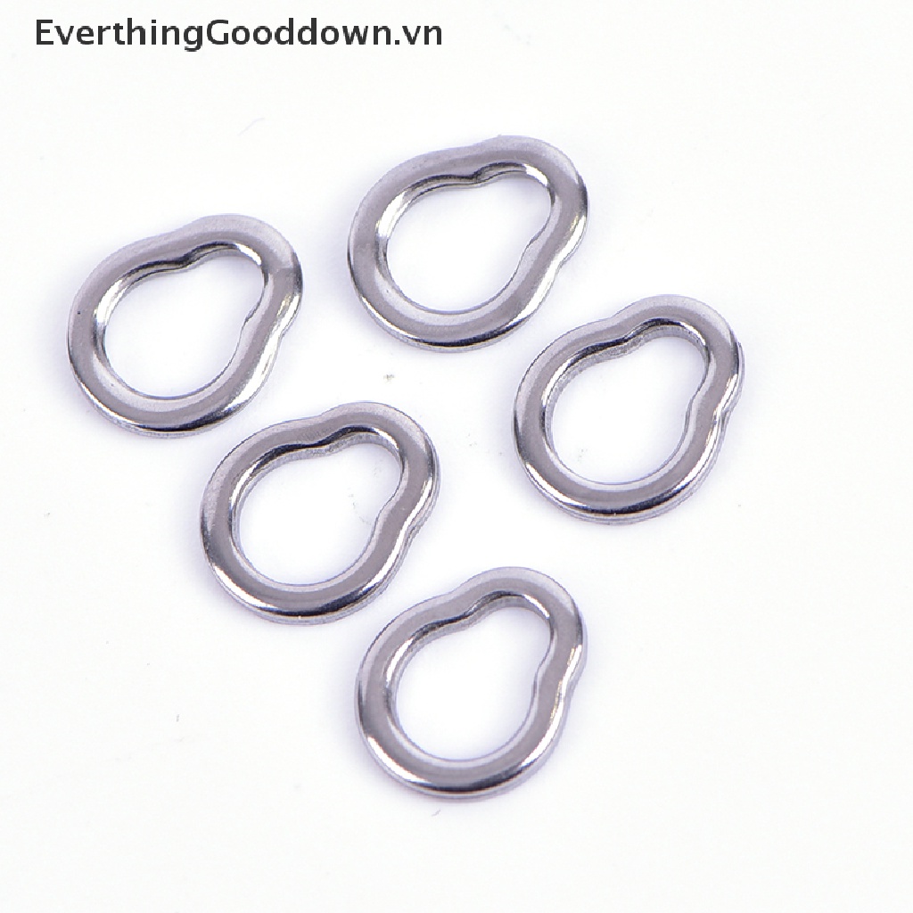 Everthinggooddown 10 Móc Câu Cá Bằng Thép Cứng Liền Mạch