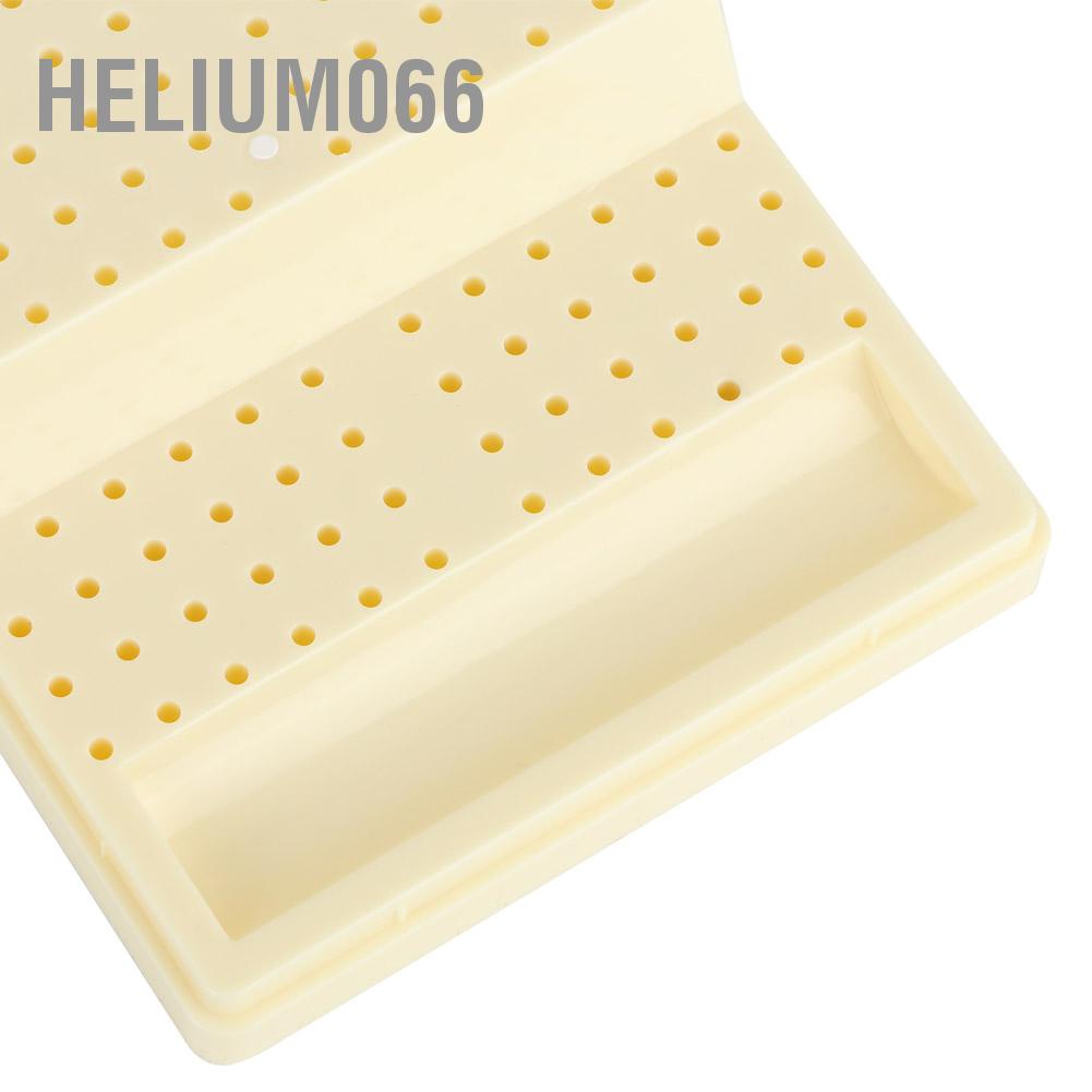 168 lỗ Mũi khoan nha khoa Giá đỡ bit Bur đứng Tổ chức hộp đựng Phụ kiện Helium066