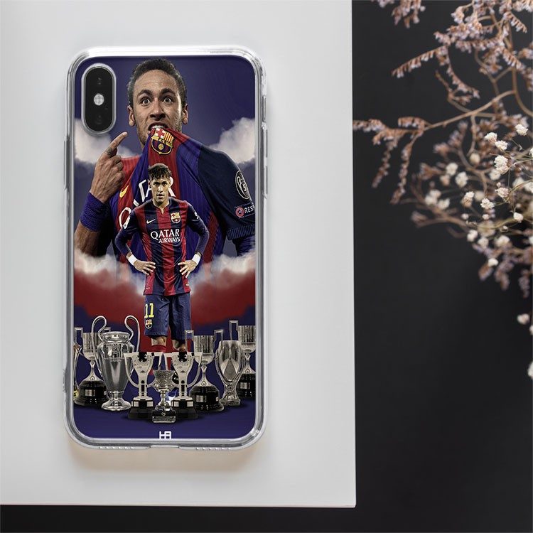 Ốp bóng đá Barcelona  ốp điện thoại neymar và những chiếc cup dành cho Iphone 5 đến 12 promax FOO20210150