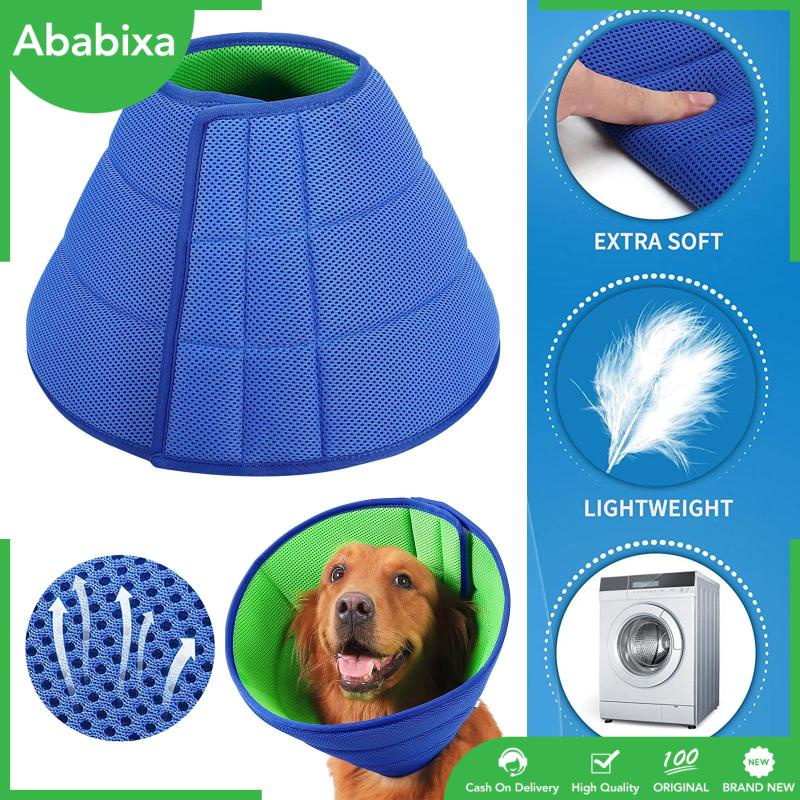 Vòng Cổ Hình Nón Ngăn Chó Cắn Và Cào Xước Cho Chó Lớn Vừa Nhỏ