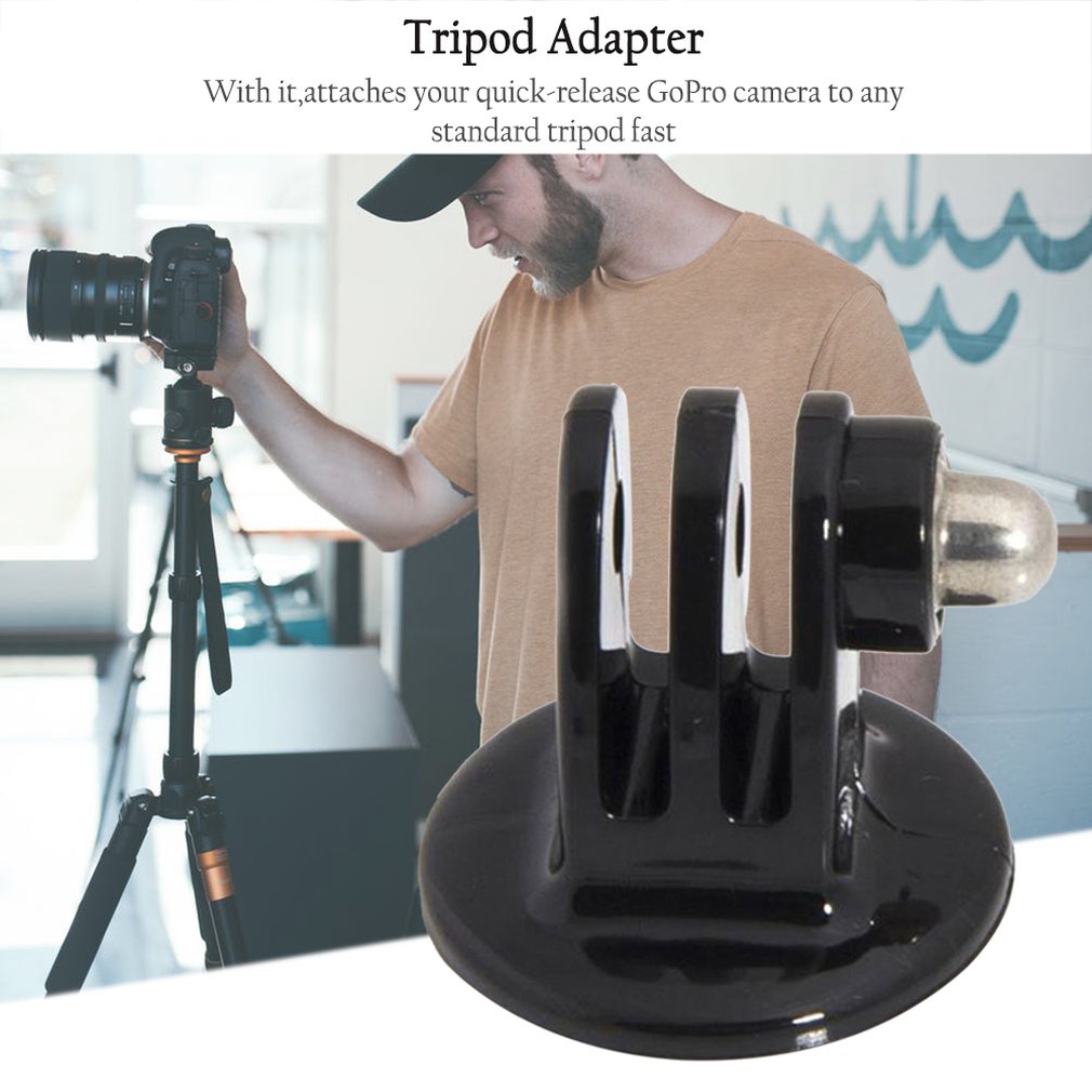 SONY Đầu Chuyển Đổi Chân Tripod Chuyên Dụng 1/4&amp;quot; Giá Đỡ Chuyển Đổi Chuyên Dụng Dành Cho Máy Ảnh Gopro Hero 5 4 3+ 3 yi