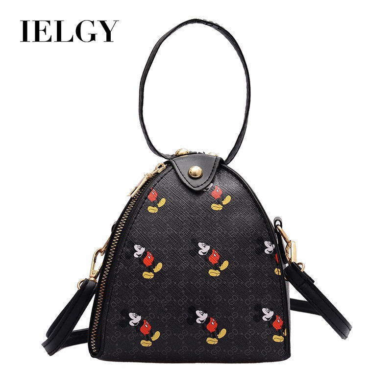 IELGY Túi Đeo Chéo Vai Hình Mickey Phong Cách Hàn Quốc Thời Trang Dành Cho Nữ