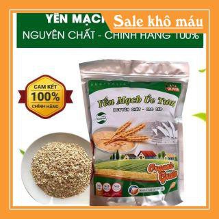 YẾN MẠCH ÚC TƯƠI 1KG CÁN MỎNG, NGUYÊN HẠT