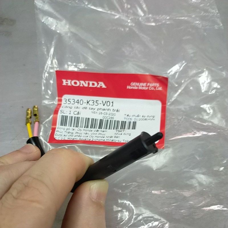 công tắc phanh Stop tay Trái Honda Pcx 2014 2015 2016 2017 2018 2019 2020