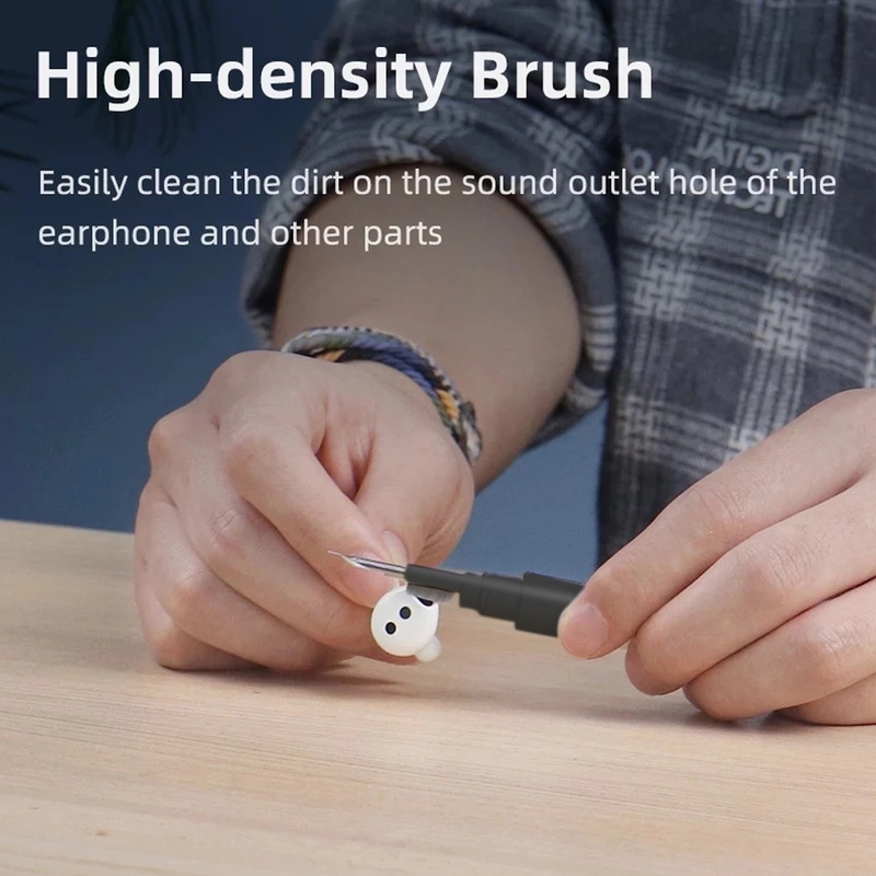 Bộ Dụng Cụ Vệ Sinh Tai Nghe Bluetooth Nâng Cấp 3 Trong 1