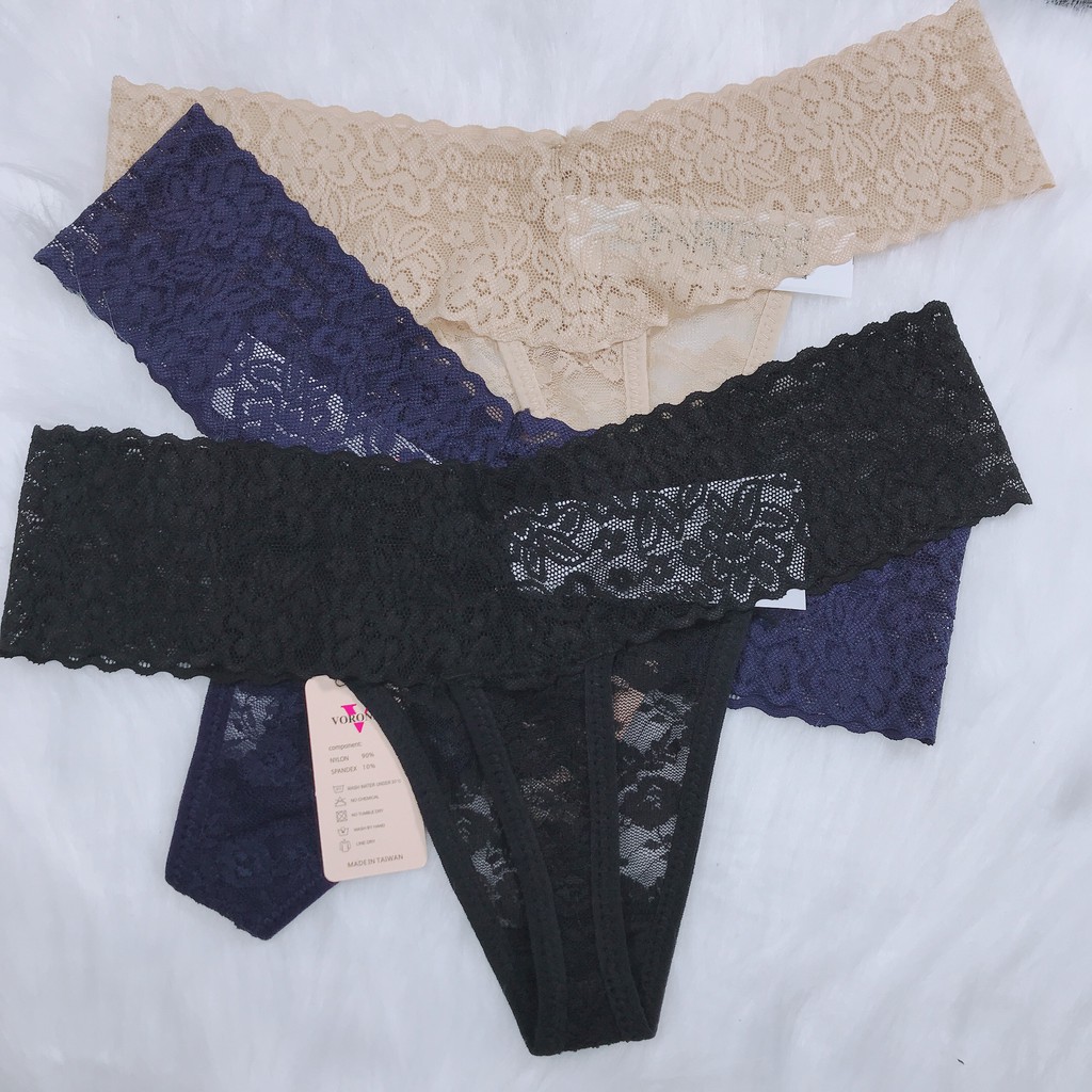 Quần Lót Ren Lọt Khe Quyến Rũ Sexy - Quần Lót Lọt Khe Lưng Ren Sexy Co Dãn 4 Chiều | BigBuy360 - bigbuy360.vn