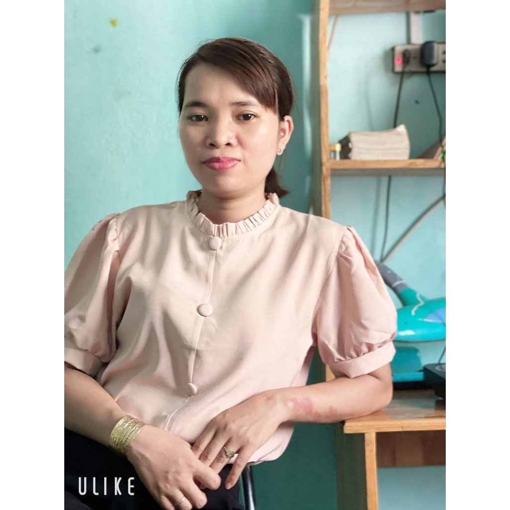 Áo sơ mi nữ công sở thời trang SURI chất lụa Hàn mềm mịn màu da tay ngắn xếp ly-BOCNUTDA