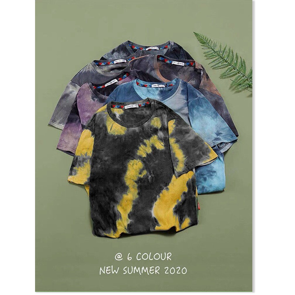 [FREE SHIP TOÀN QUỐC] ÁO THUN UNISEX NAM NỮ FORM RỘNG CÁ TÍNH PHỐI MÀU LOANG CỰC HOT THỂ HIỆN CÁ TÍNH