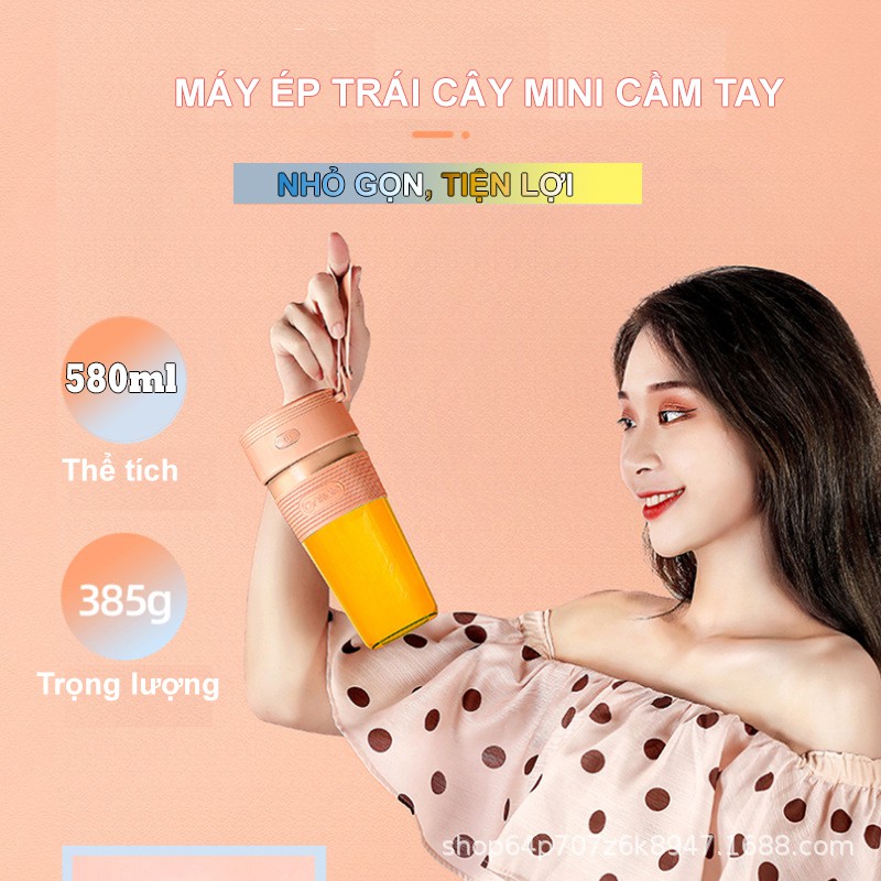 Máy xay sinh tố - Máy xay cầm tay gọn nhẹ, tiện lợi mang đi khắp nơi