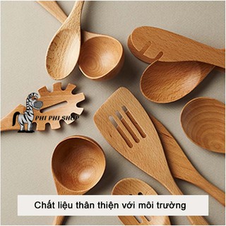 Muôi múc cơm bằng gỗ Lock&Lock P-1055