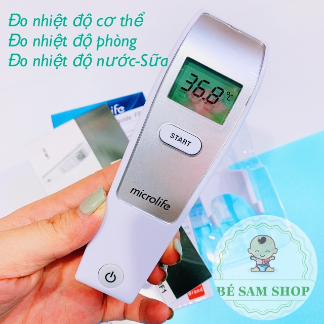 Nhiệt Kế Hồng Ngoại Đo Trán Microlife FR1MF1