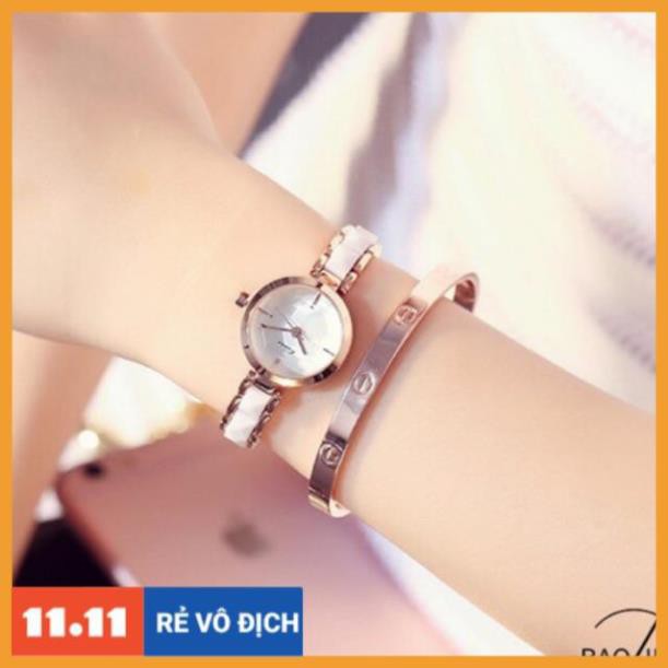[Hàng chính hãng] Đồng hồ nữ Kimio 6120 hàng chính hãng dây kim loại sang trọng
