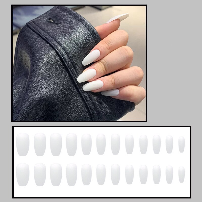 Set 24 Móng Tay Giả Trang Trí Nghệ Thuật