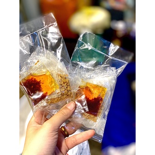 Bánh tráng sate tỏi mini, bánh tráng phơi sương Củ Chi dẻo mềm, muối nhuyễn siu cay, ăn vặt siêu đỉnh