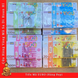Sấp Tiền Mã Ngoại Tệ Euro Hàng Cao Cấp - Giấy Xị Cực Đẹp - Cửa Hàng Nhang Đèn Vàng Mã Chú Sa Di Hoan Hỉ