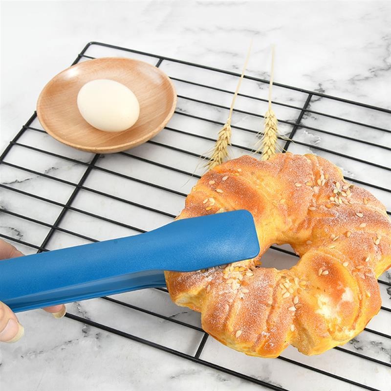 Set 3 Kẹp Gắp Thức Ăn Bằng Silicone 6/8/10inch Chống Trượt Tiện Dụng