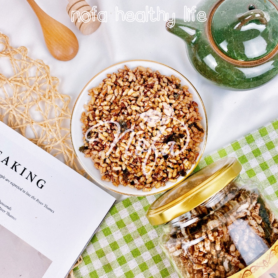 Gạo Lứt Rong Biển Giòn Rụm Hỗ Trợ Giảm Cân, Keto, Eat Clean Lành Mạnh 250g