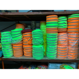 Phản quang Vải XANH và CAM, Bán theo mét