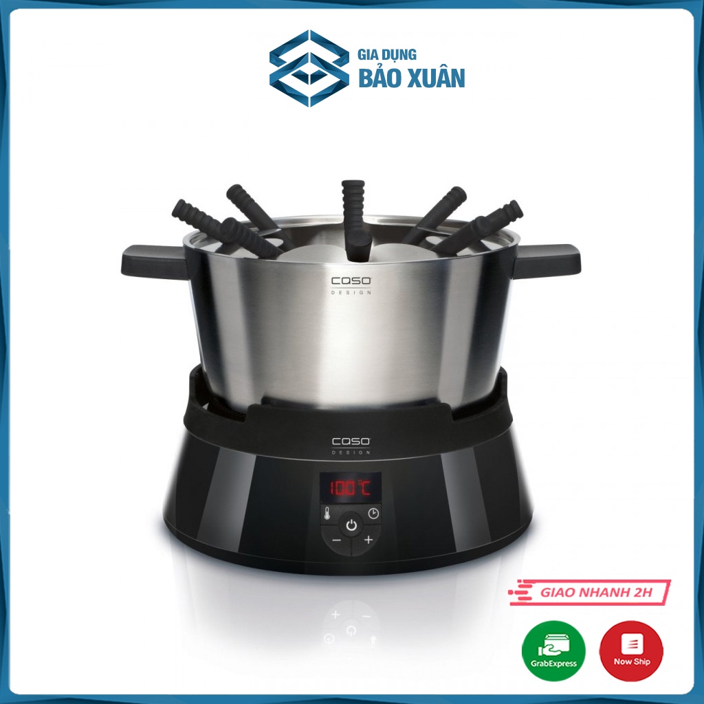 Bộ nồi lẩu bếp từ FONDUE CASO 8 dĩa 1000W Hàng Đức