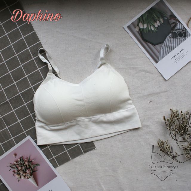 Áo bra nữ - áo bra len gân tăm chất đẹp 2 dây hở lưng siêu hot ABU01 | BigBuy360 - bigbuy360.vn