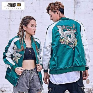 Áo boomber họa tiết rồng cực chất [ORDER 7-10ngay]