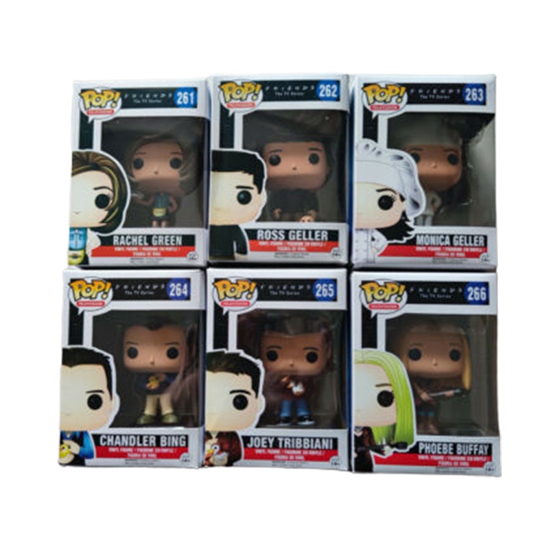 10cm Friends Funko POP Figures Rachael Ross Monica Chandler Kids Birthday Gift