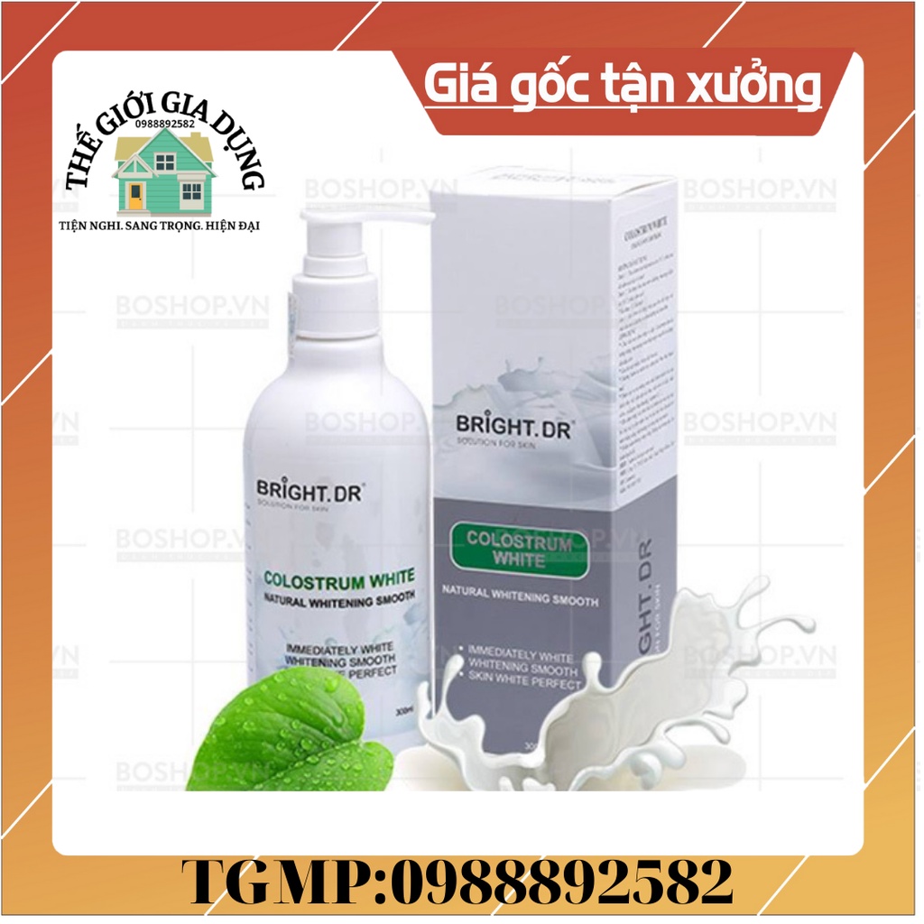 Sữa non cô đặc Bright Doctors Colostrum White 300ml -  thegioimypham1