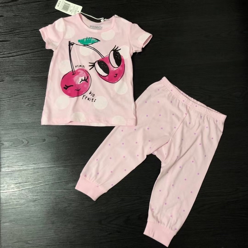 Bộ quần áo bé gái PRIMIGI 1.5-2 tuổi Set quần áo bé gái cao cấp xuất dư 0621