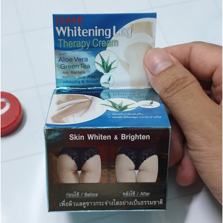 Kem dưỡng vùng mông ISME Whitening Leg 5gram Thái Lan