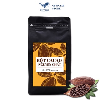 Bột cacao nguyên chất tutimi 250g 500g, bột cacao làm món milo dầm