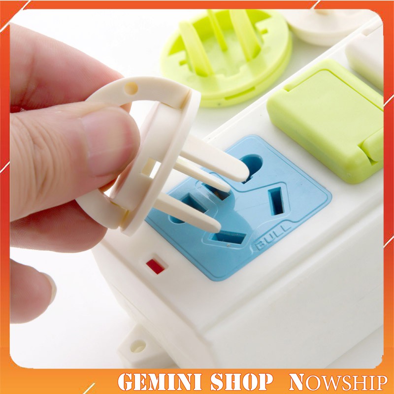 Bịt ổ điện 2 chân cao cấp chống giật nhỏ gọn chắc chắn bảo vệ an toàn cho bé A23