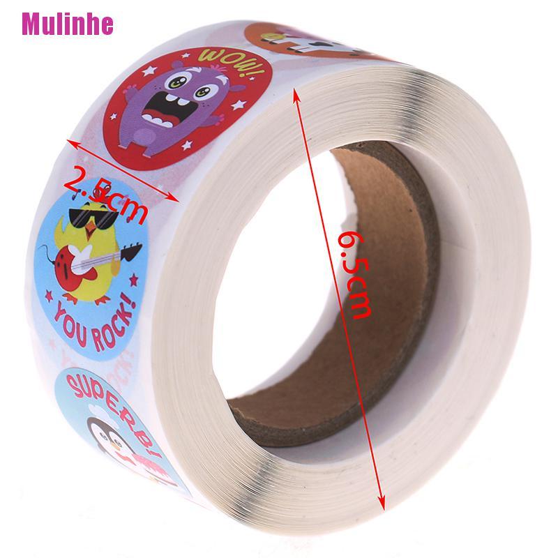Cuộn 500 Miếng Dán Khen Thưởng Cho Học Sinh