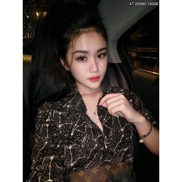 Áo  sơ  mi  nam  tay  dài chất ctoong có hoạ  tiết ngôi sao tráng cực  đep mâu  hoa  tiết hàng  quản  châu  mới nhất