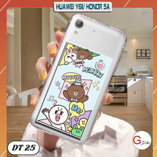 Ốp lưng Huawei Y6 II/ Huawei Honor 5A dẻo trong in hình