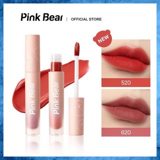 Son Kem Pink Bear Butter Cream Tint Velvet Matte Lip Long-lasting Hydrating High coverage 8 Shades 2.5g