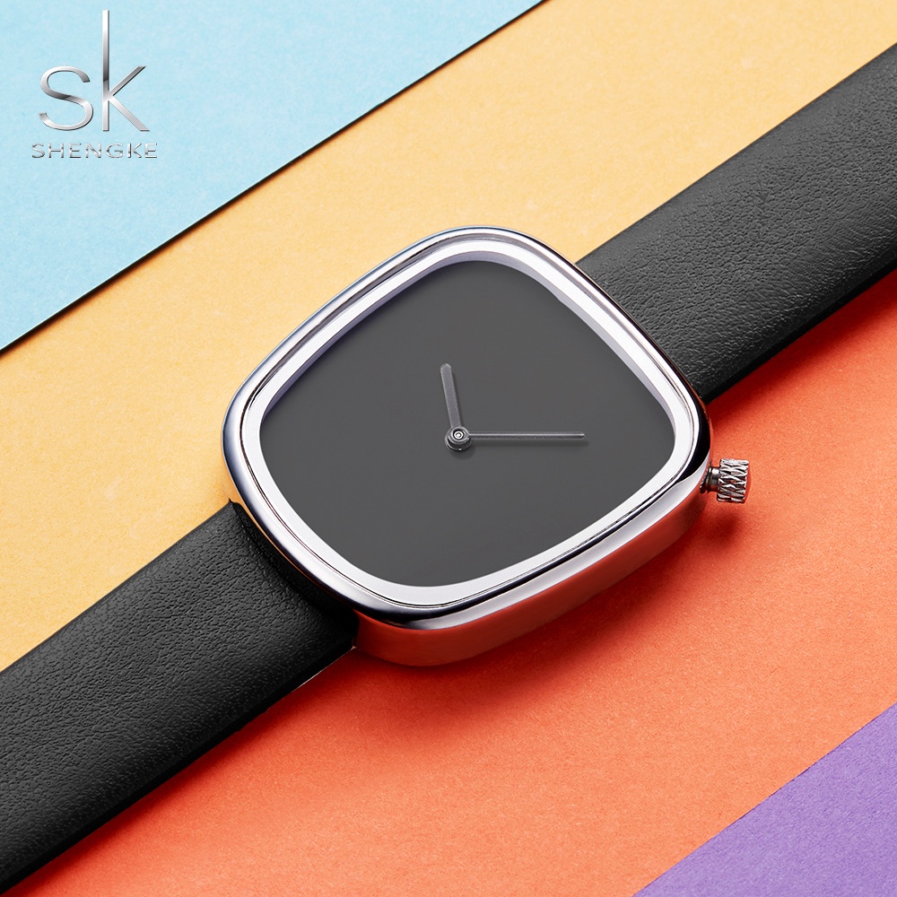 Đồng Hồ Đeo Tay SINOBI Thạch Anh Thiết Mặt Hình Vuông Không Đều Bốn Màu Dành Cho Nữ | BigBuy360 - bigbuy360.vn