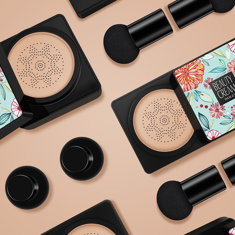 Kem BB dạng cushion dưỡng ẩm che khuyết điểm kèm bông mút hình đầu nấm | BigBuy360 - bigbuy360.vn