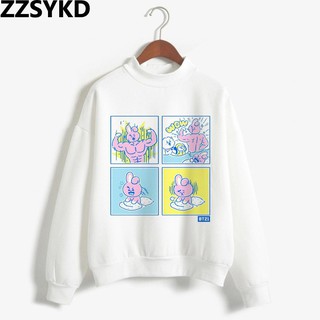 [ORDER - Kèm hình thật] Áo sweater/ áo tay lở Cooky BT21 BTS