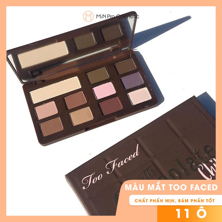 Bảng màu mắt Too Faced Matte Chocolate Chip 11 ô