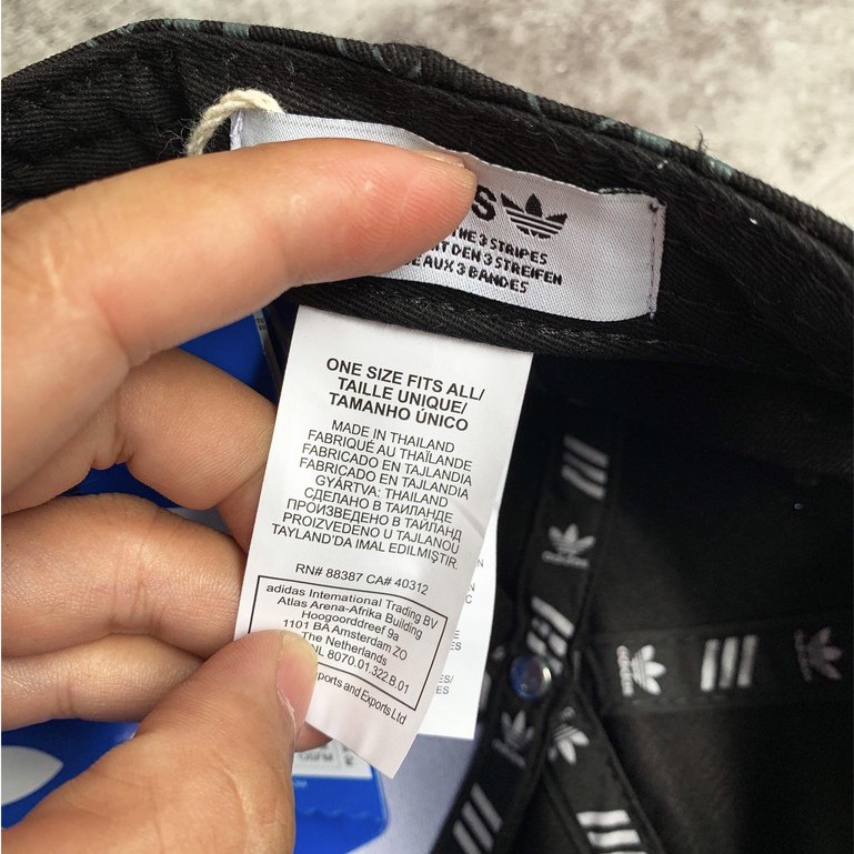 ⚡️ [ HÀNG DƯ FULL TAG CODE ] Mũ / Nón Thời Trang Adidas MONOGRAM STRUCTURED HAT - CM3920 / Ảnh Thật / CAM KẾT CHẤT LƯỢNG