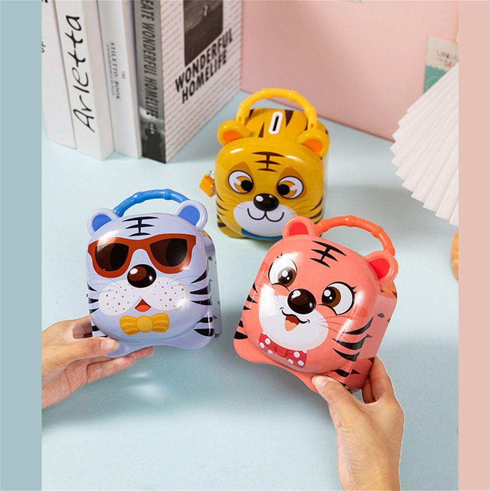 Hộp Đựng Tiền Tiết Kiệm Hình Chú Hổ Năm Mới Dễ Thương Cho Bé