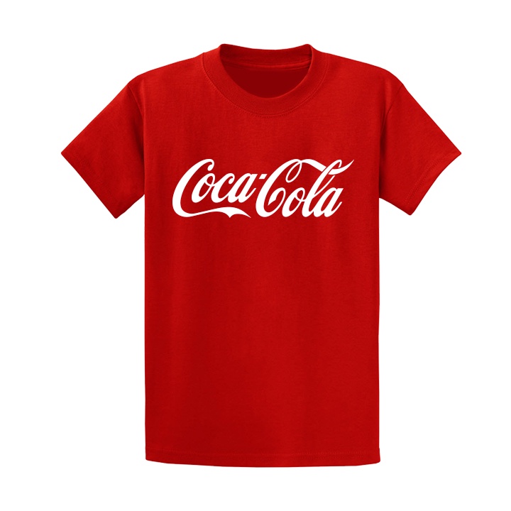 Áo Thun Nam Nữ Cocacola Vải Thun Cotton Mền Mịn