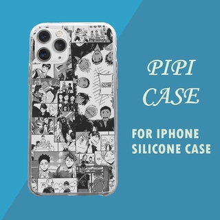 Ốp lưng iphone silicon Haikyuu karasuno collage truyện tranh PAP20210994