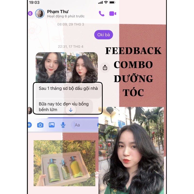 COMBO dưỡng tóc VIULLY(mua 3 tặng 1)