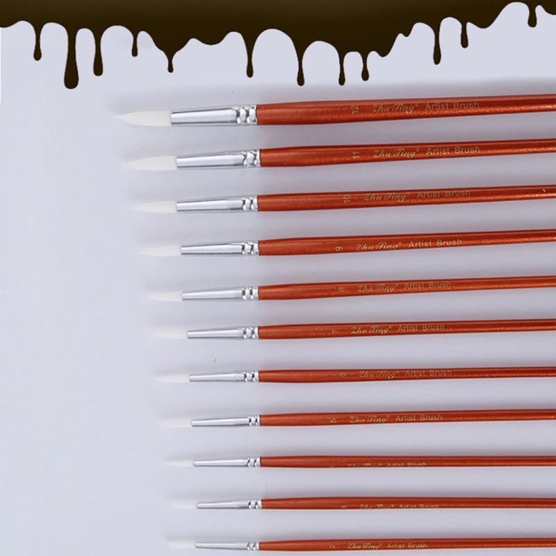 Bộ Cọ Vẽ Màu Nước Acrylic Chuyên Dụng