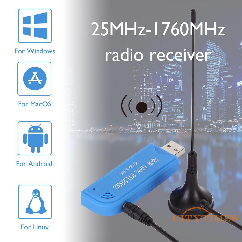 Usb 2.0 Kết Nối Tv Dab Fm Rtl2832U R828D Sdr Rtl-Sdr A300U | BigBuy360 - bigbuy360.vn