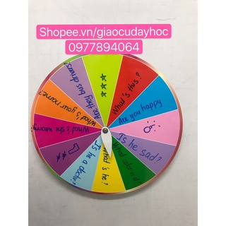 Giáo cụ dạy học : Vòng quay kì diệu magic wheel Size 40cm ,đồ dùng dạy học hấp dẫn